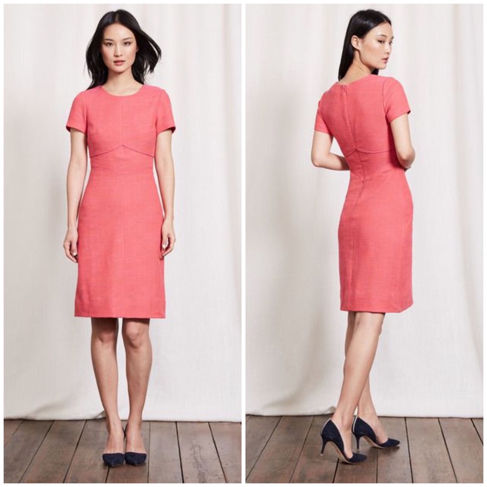 NWOT • Boden Sylvie Seamed Dress
